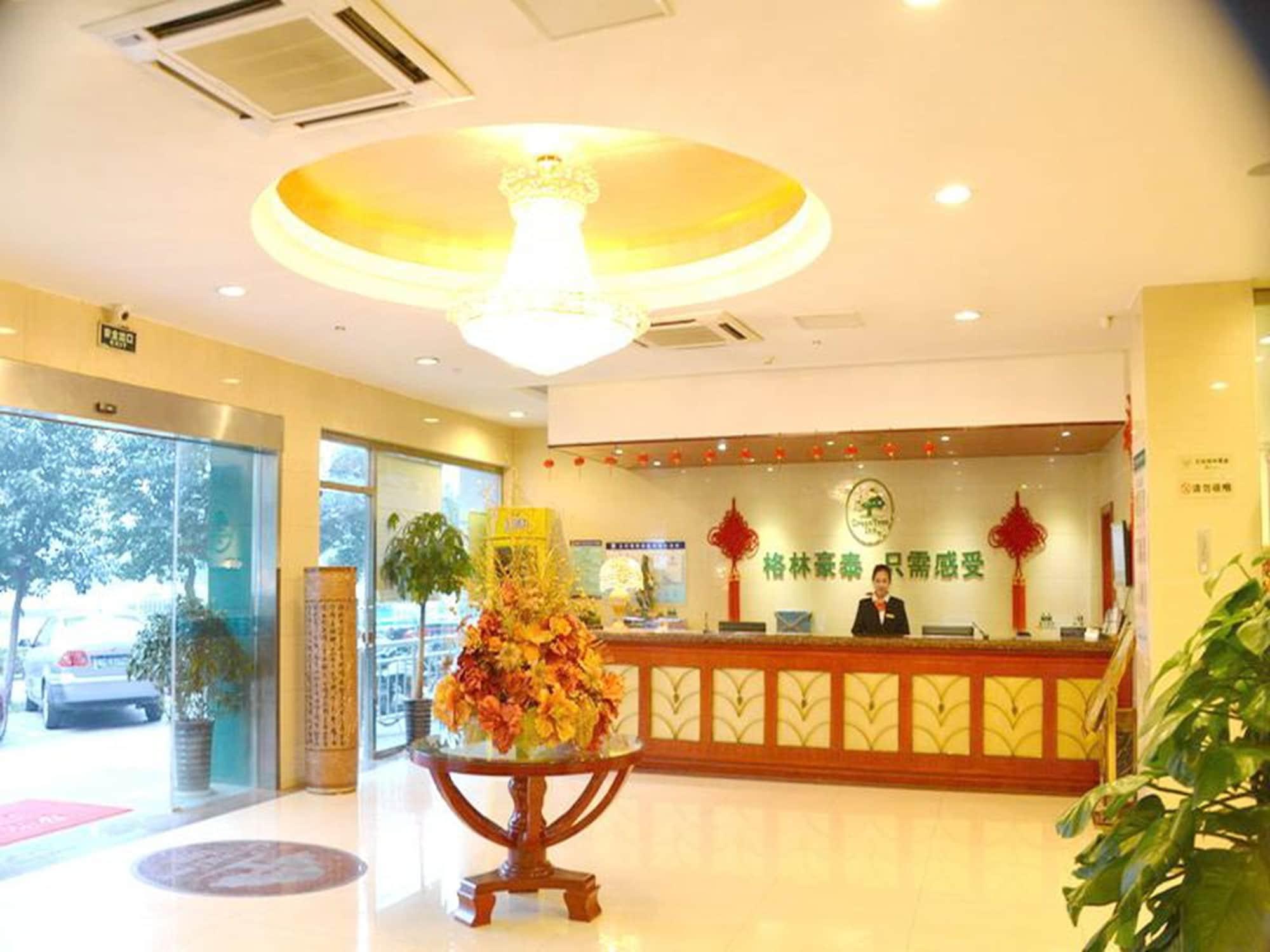 Greentree Inn Anhui Bengbu Longhu Express Hotel Ngoại thất bức ảnh